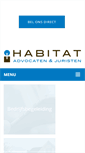 Mobile Screenshot of habitatadvocatenkantoor.nl
